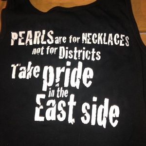 Sassy bar tank top size small